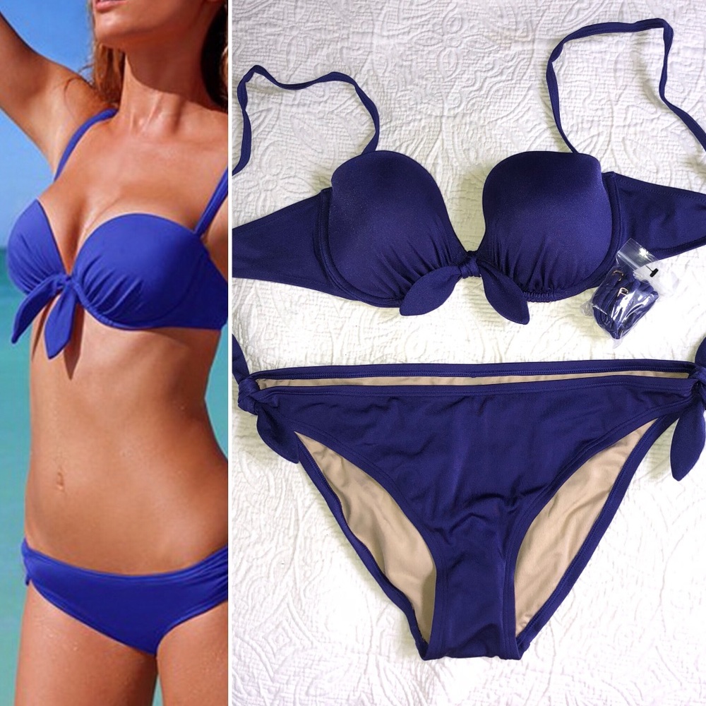 NWT Victoria’s Secret Biofit Push Up Swim Bikini